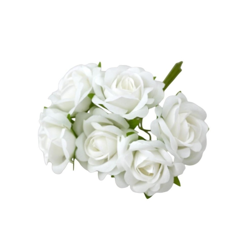 ROSA SFUMATA APERTA BIANCA D4